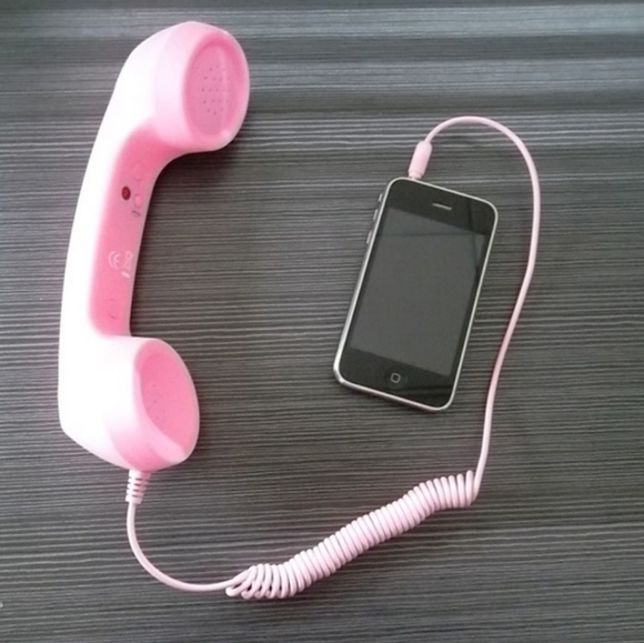 #1 LEFT 🚩FUN Retro Phone Handset for Cells - Picture 7 of 7